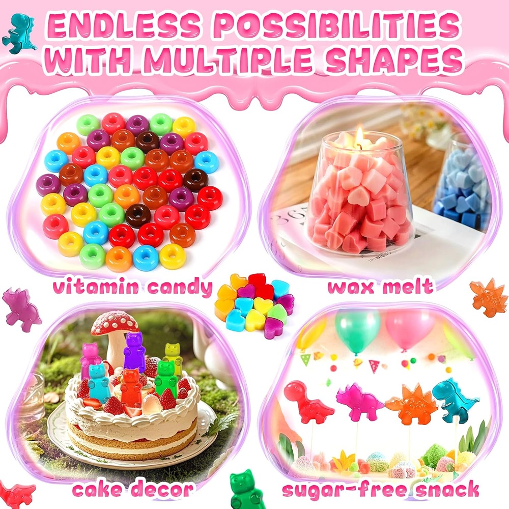 Gummy Candy - Molde de silicona antiadherente de grado