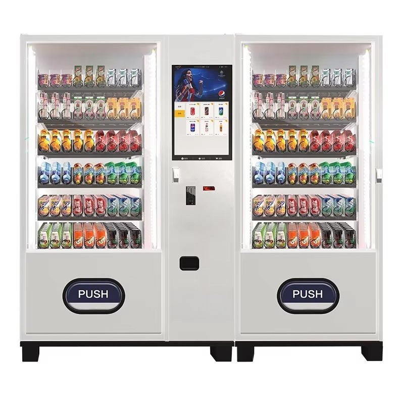 Food Snacks Drinks - Máquina Expendedora Automática de Bebidas Frías,