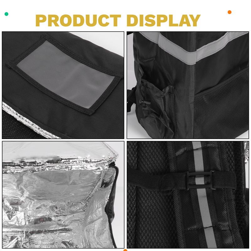 Mochila de reparto de comida c - Food Snacks Delivery reseña y precio