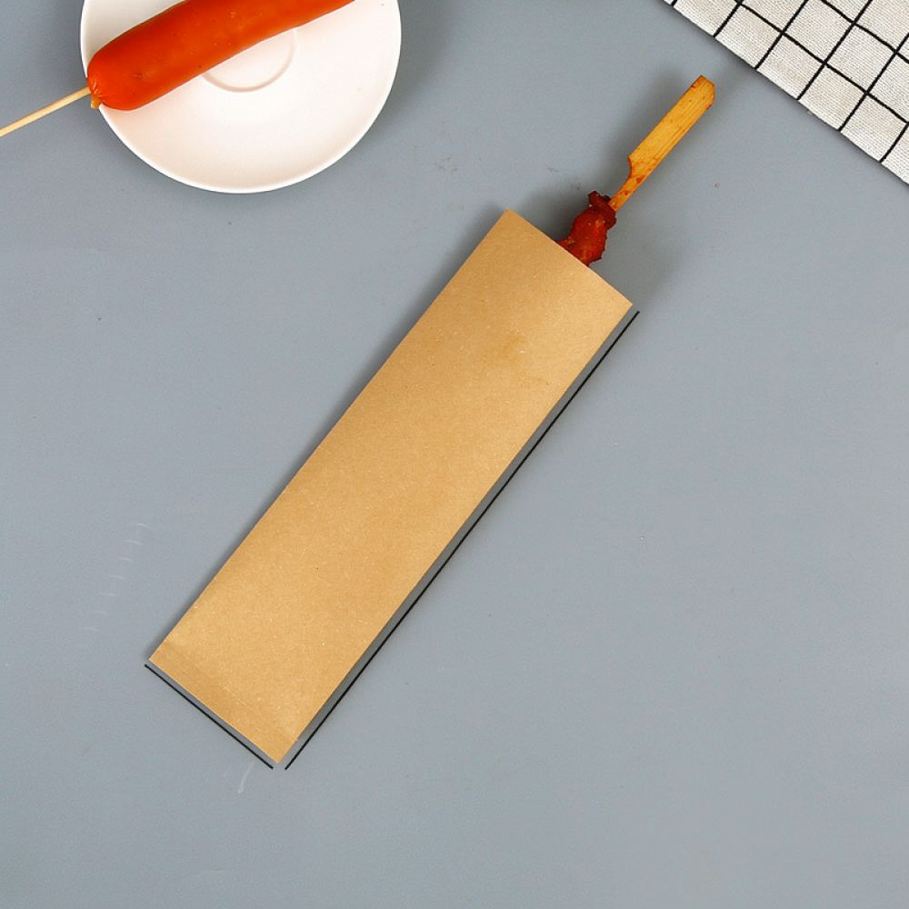 Bolsa de papel kraft para alim - Food Snacks Catering reseña y precio