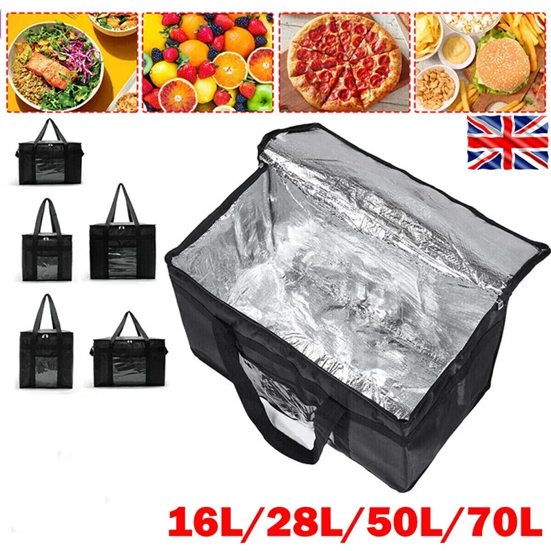 Bolsa de mano térmica con aisl - Food Snacks Delivery reseña y precio