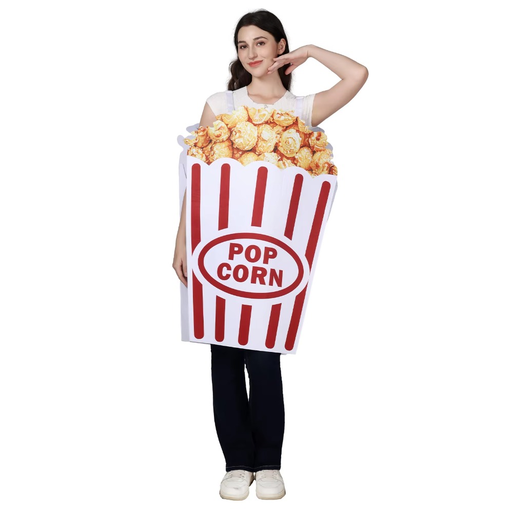 Disfraz de Cosplay de Palomita - Popcorn reseña y precio