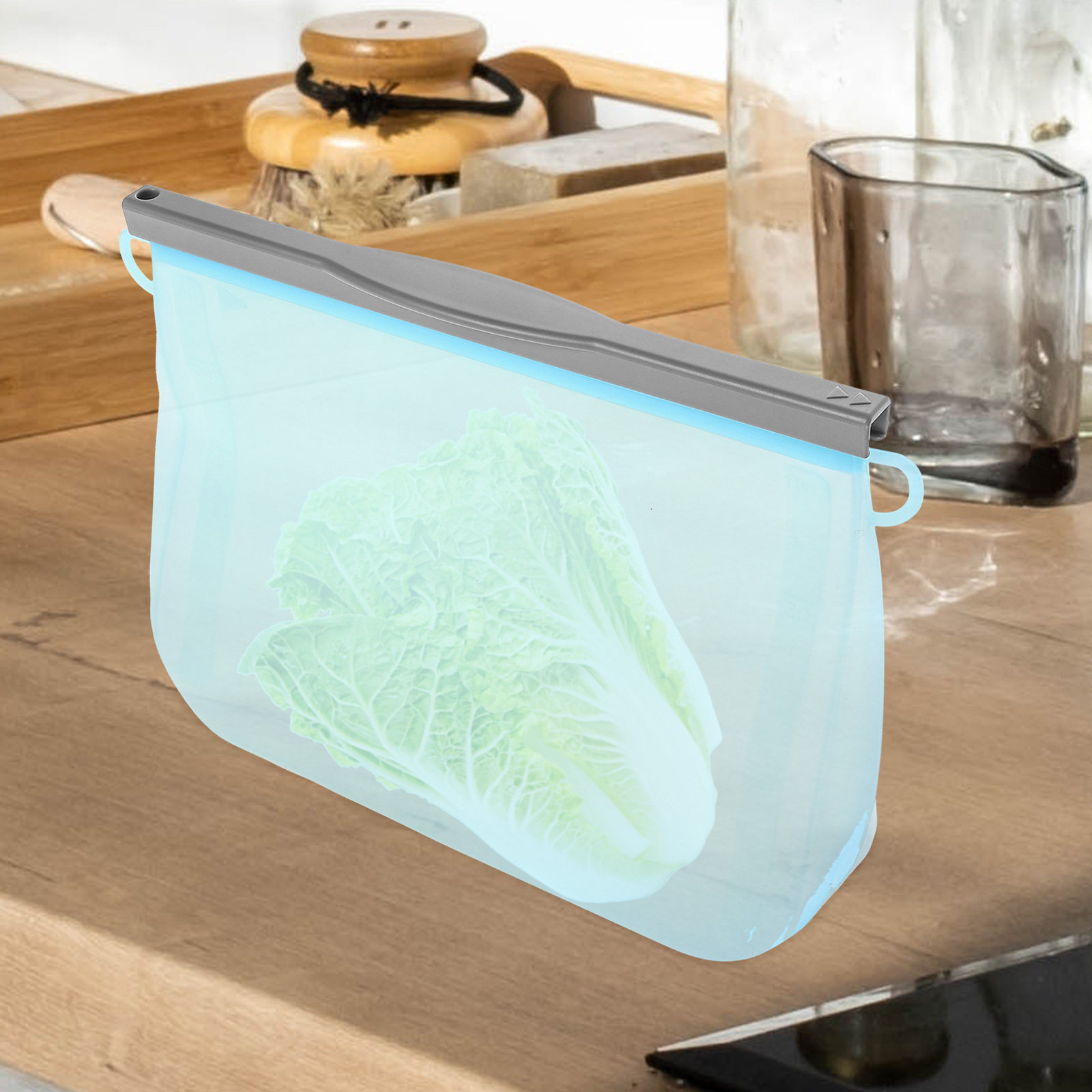 Bolsa de silicona reutilizable - Healthy Snacks Food reseña y precio